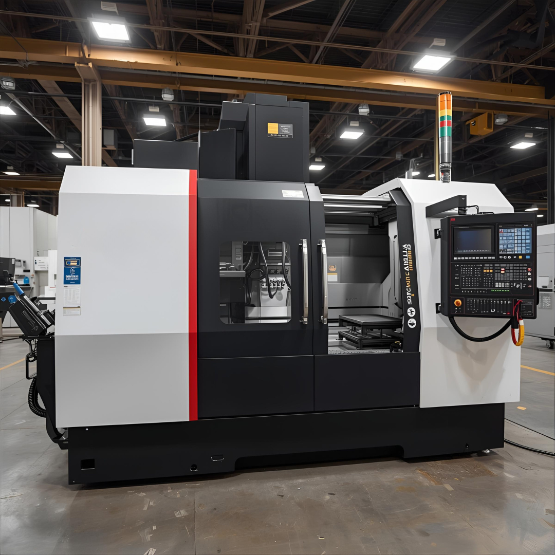 cnc machine on factory floor