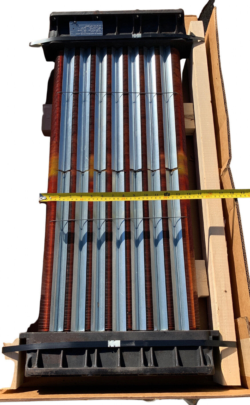 Teledyne Laars BR534702 Copper Heat Exchanger 8 Tube Assembly