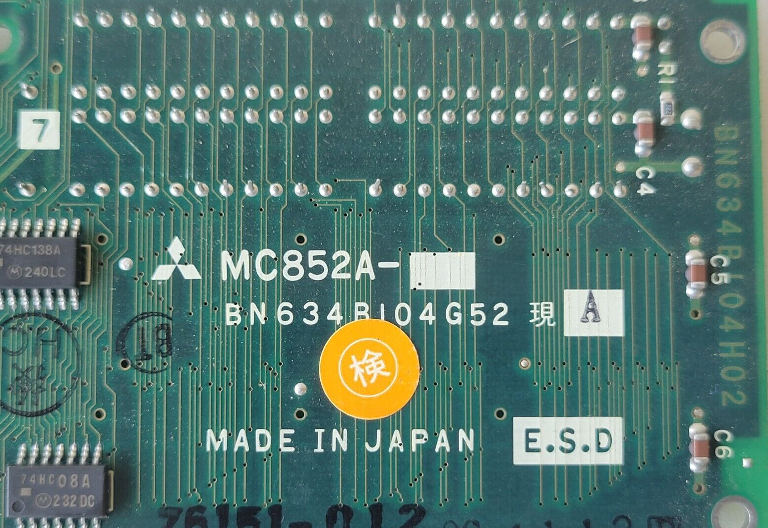 Mitsubishi MC852A Circuit Board BN634B104G52