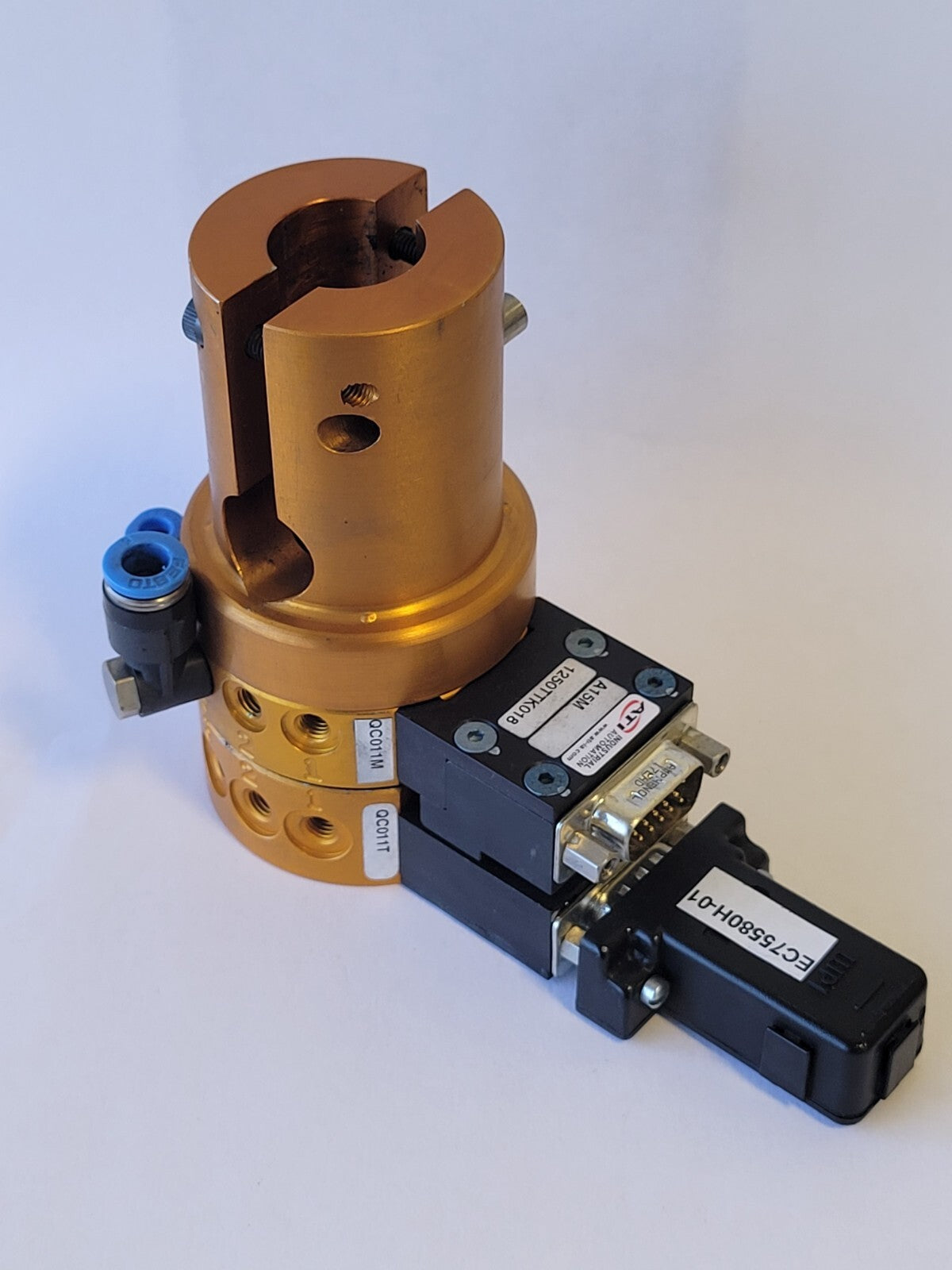 ATI Industrial Automation Automatic Robotic Tool Changer QC011M & QC011T