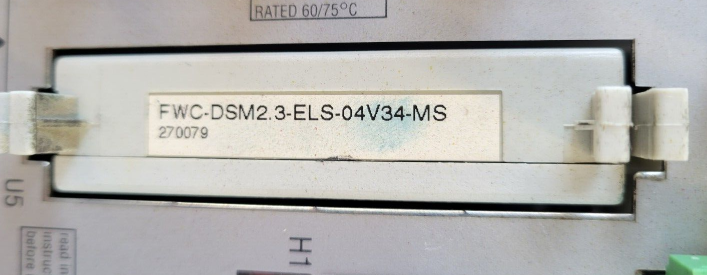 Indramat Digital AC Servo Controller DDS2.2-W200-BE15-01-FW 11276466