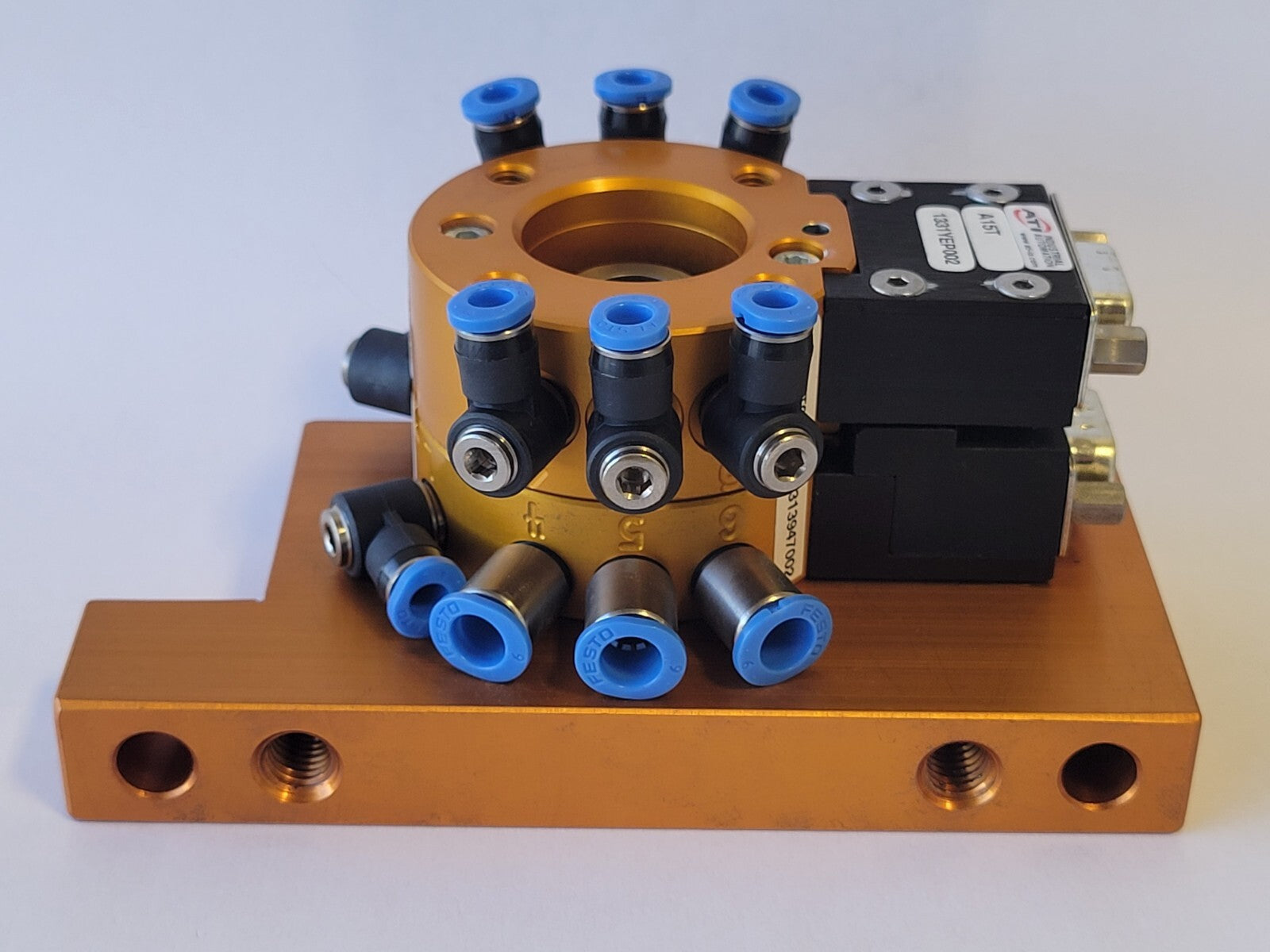 ATI Industrial Automation Automatic Robotic Tool Changer QC011M & QC011T