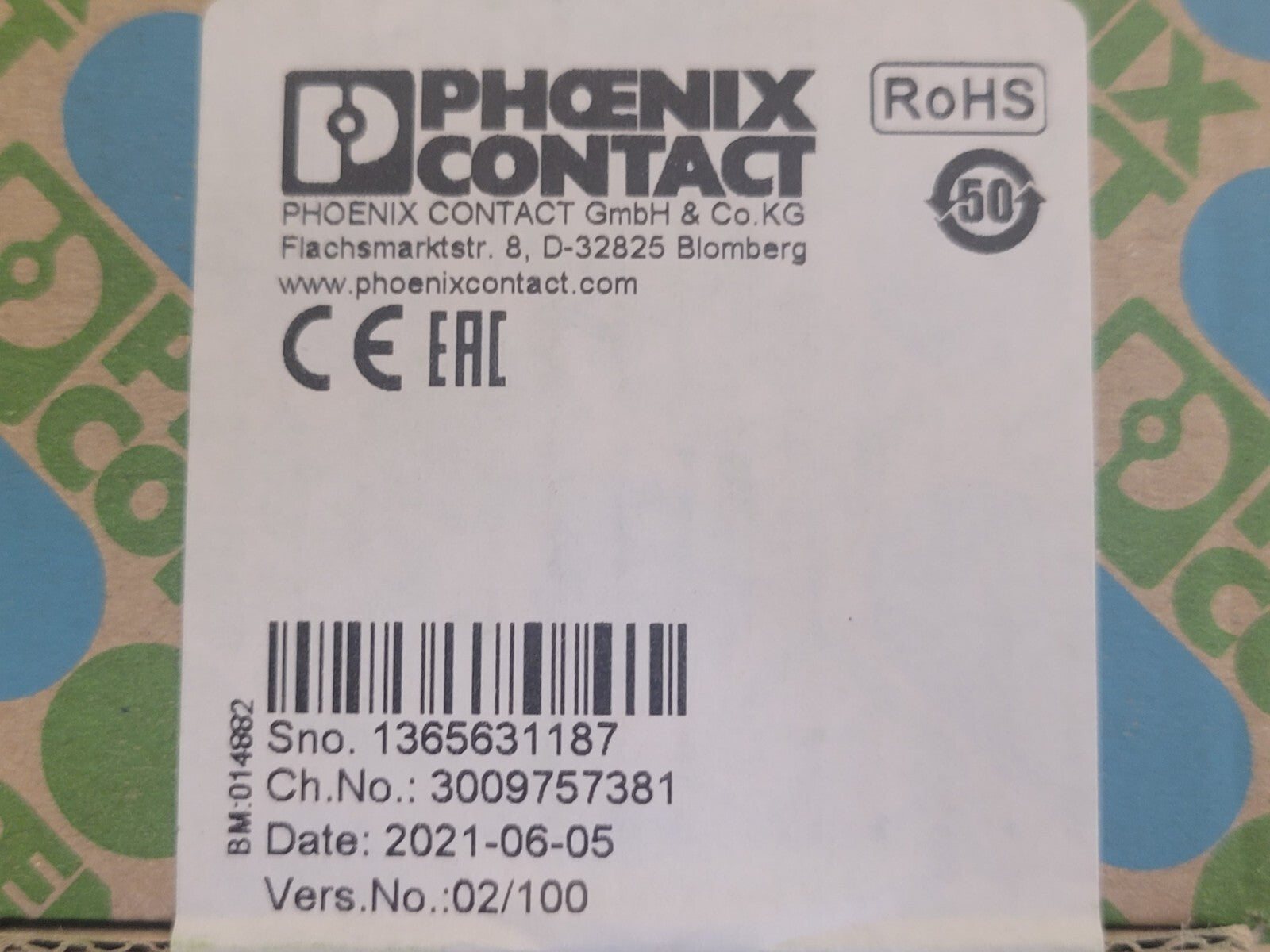 Phoenix Contact 2701450 Digital Module AXL F DI64/1 2F