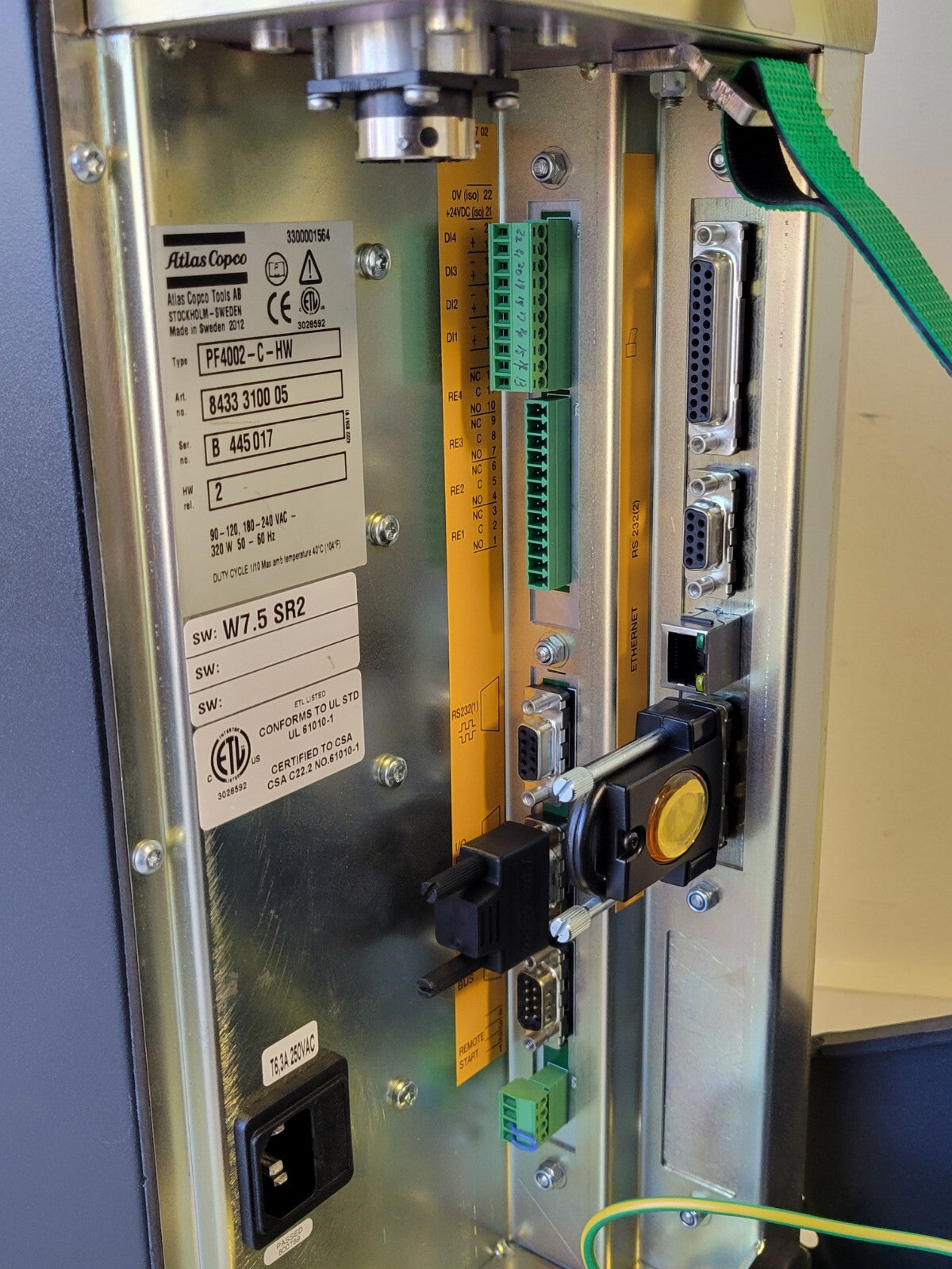 Atlas Copco Power Focus SL PF4002-C-HW Controller & EFT Electric Screwdriver Set