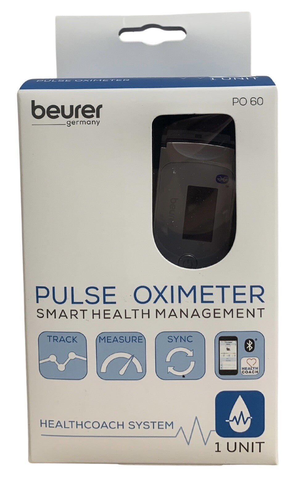 Beurer PO60 Pulse Oximeter with Bluetooth
