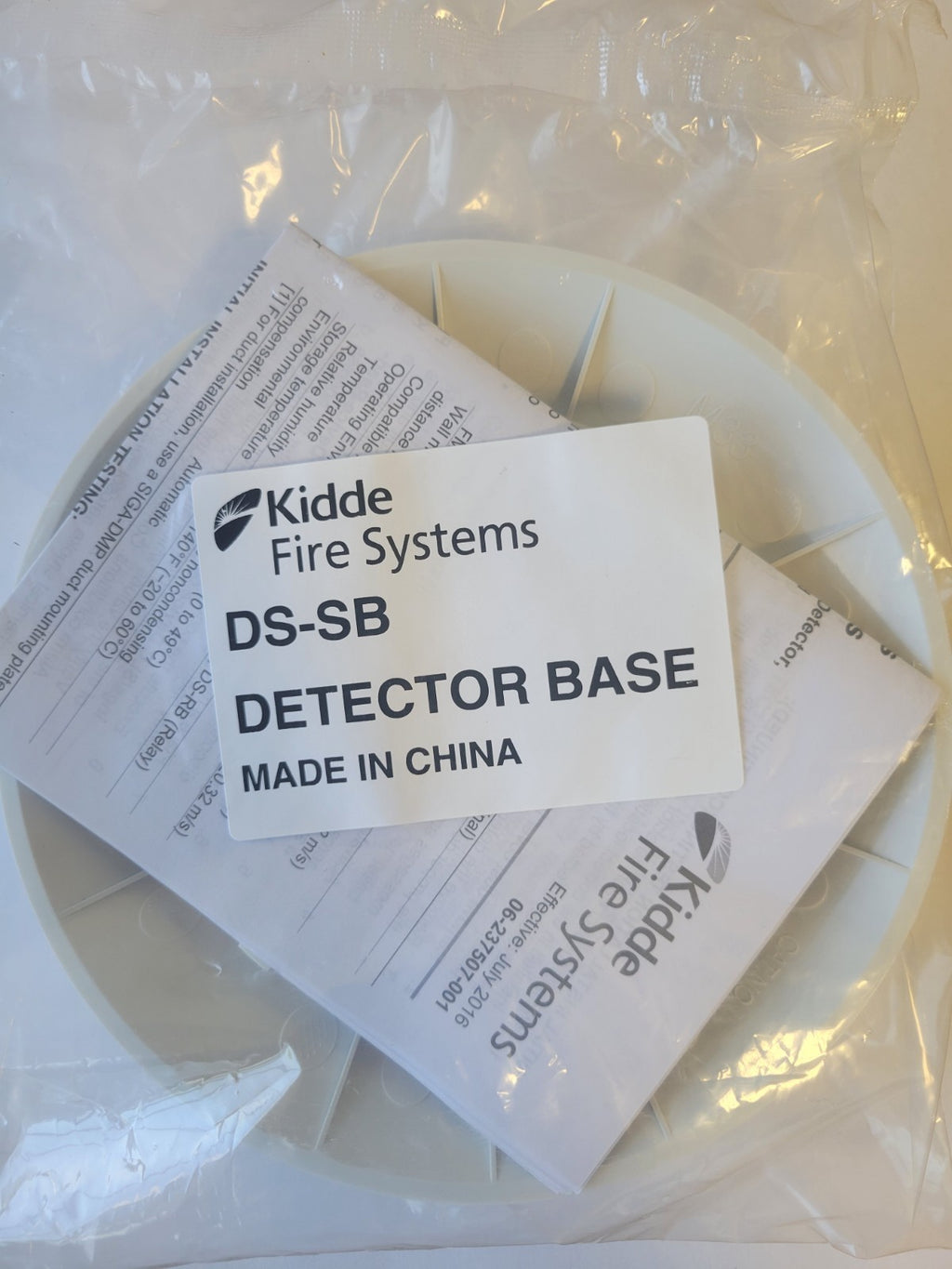 Kidde KS-PHD SmartOne Photoelectric Smoke & Heat Detector Addressable DS-SB Base