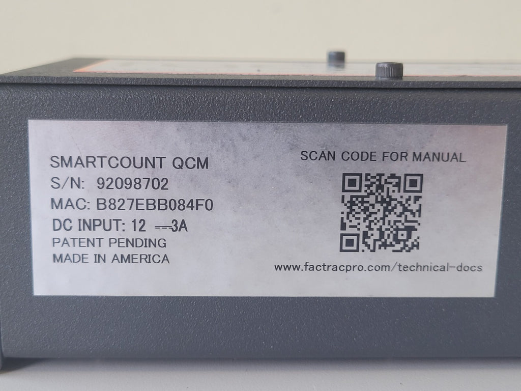 Factrac Instant Production Feedback SmartCount QCM