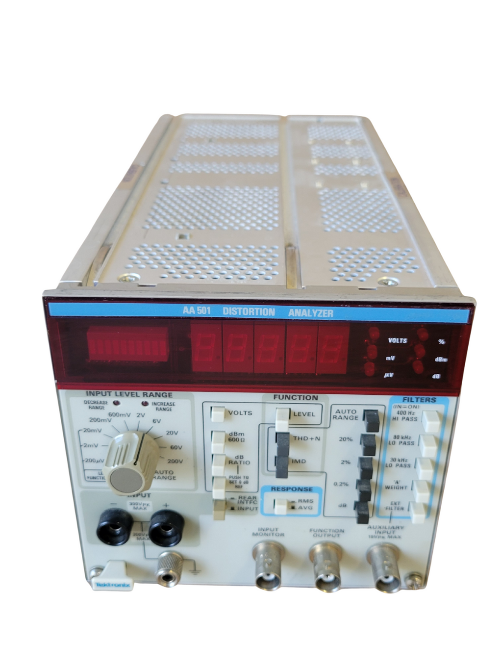 Tektronix AA501 Distortion Analyzer Option 01 Plug in