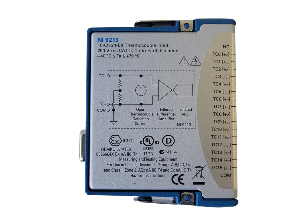 National Instruments NI 9213 cDAQ Temperature / Thermocouple Input Module