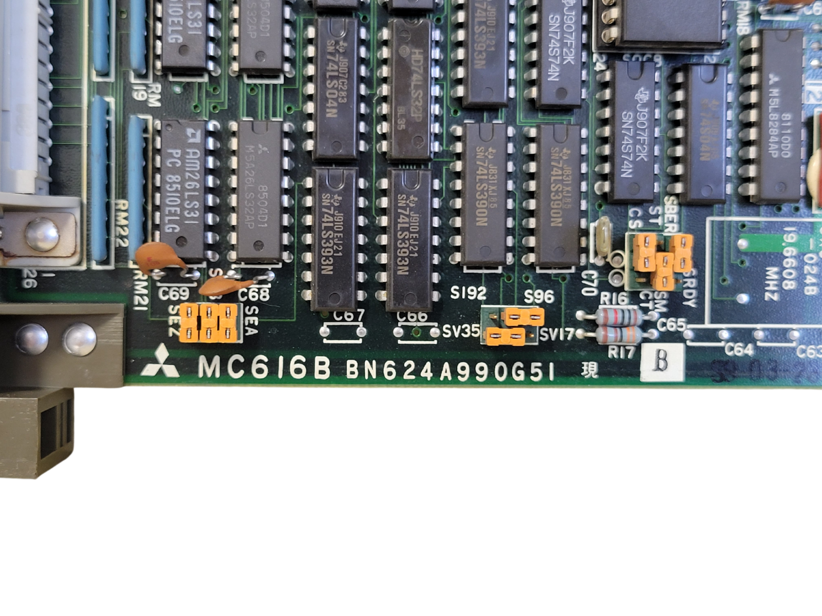 Mitsubishi MC616 / MC616B Board Module BN624A990G51