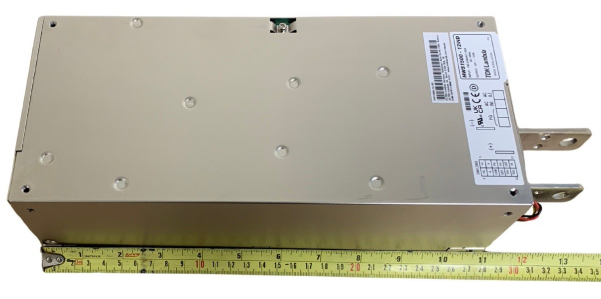 TDK-Lamdba HWS1500-12/HD Enclosed Power Supply - AC to DC - (12V - 1500W)