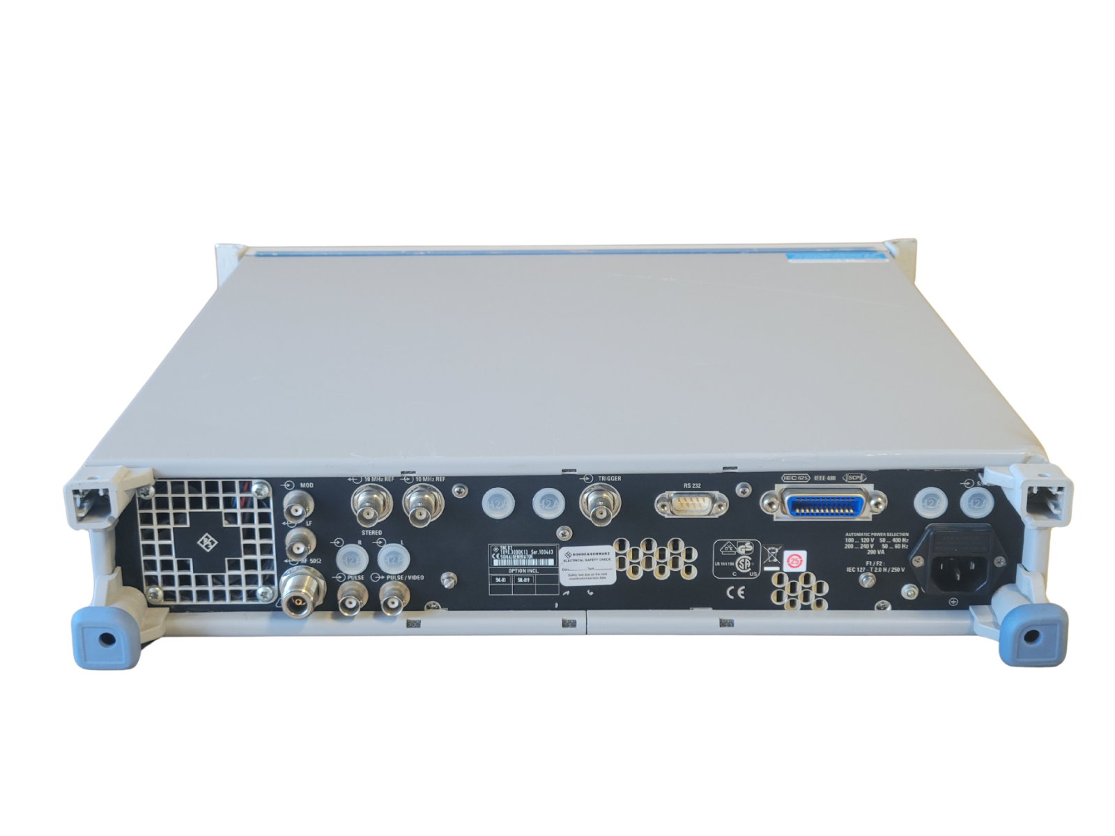 Rohde & Schwarz SML03 Signal Generator 9kHz - 3.3GHz w/ Options SML-B3 & SML-B19