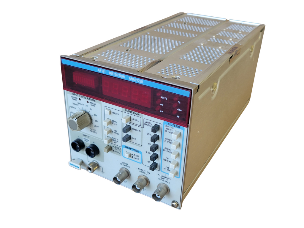 Tektronix AA501 Distortion Analyzer Option 01 Plug in