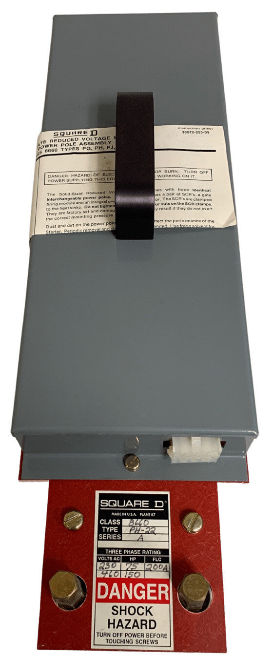 Square D Power Pole Assembly For Solid State Starter 8660 PH22 Ser. A