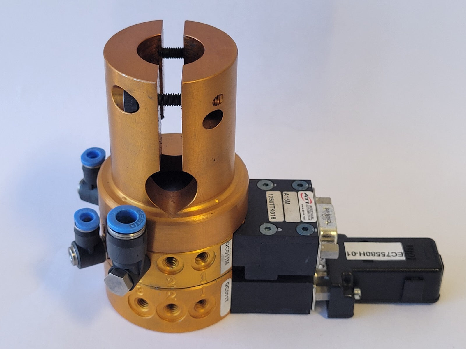 ATI Industrial Automation Automatic Robotic Tool Changer QC011M & QC011T