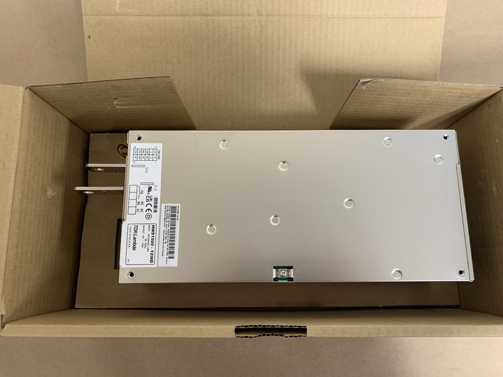 TDK-Lamdba HWS1500-12/HD Enclosed Power Supply - AC to DC - (12V - 1500W)