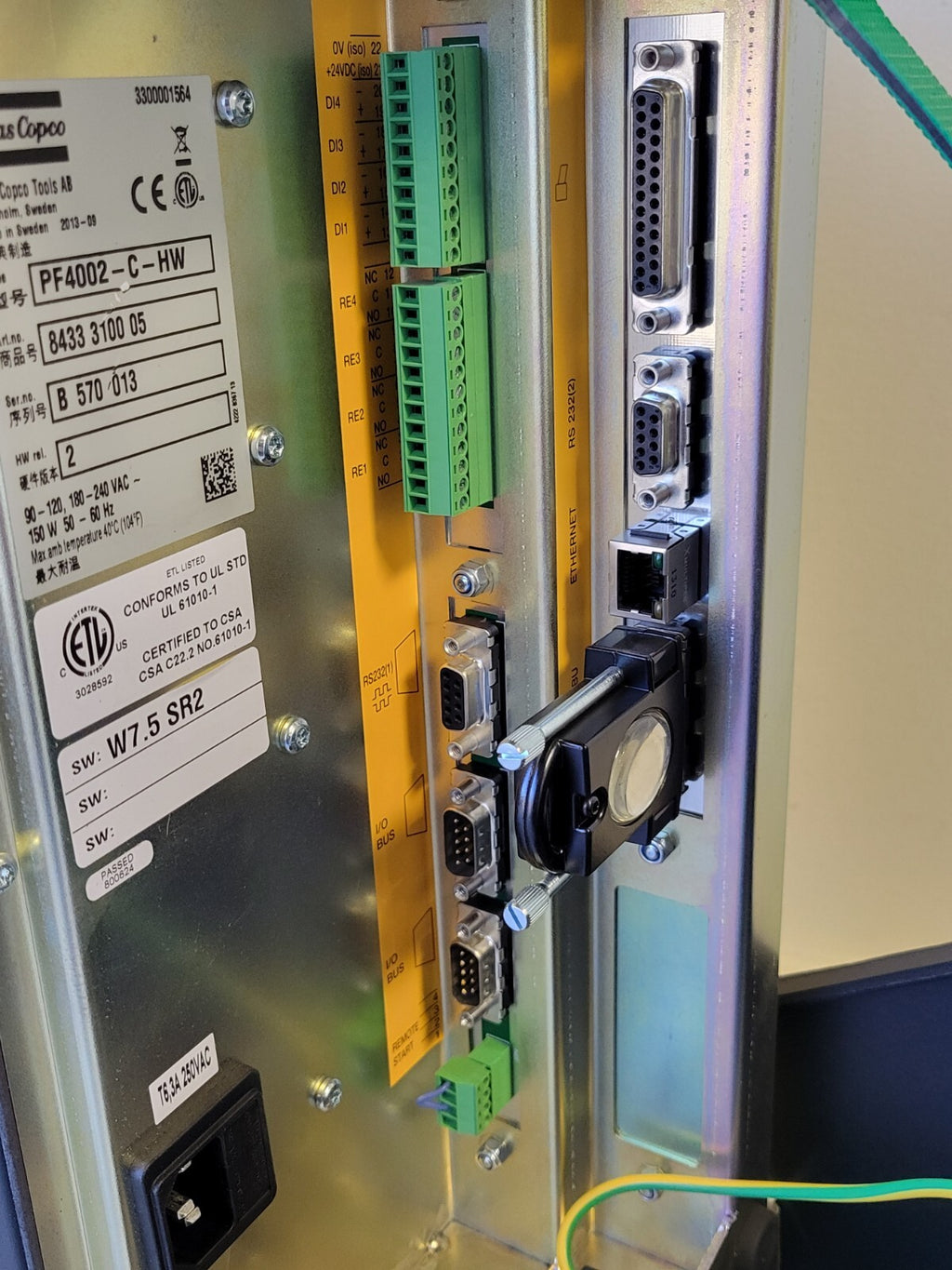 Atlas Copco Power Focus SL PF4002-C-HW Controller & ETD Electric Screwdriver Set