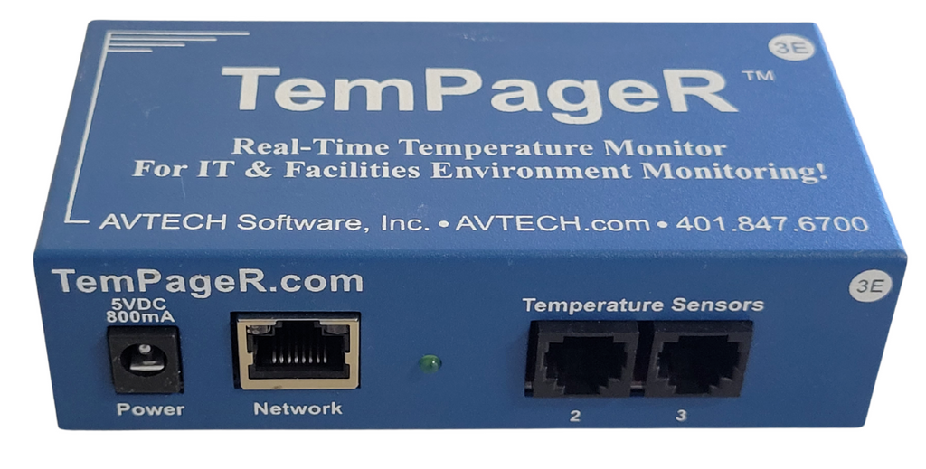 Aventech TemPageR 3E Real Time Temperature Monitor