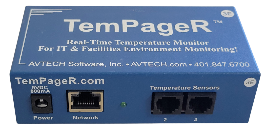 Aventech TemPageR 3E Real Time Temperature Monitor