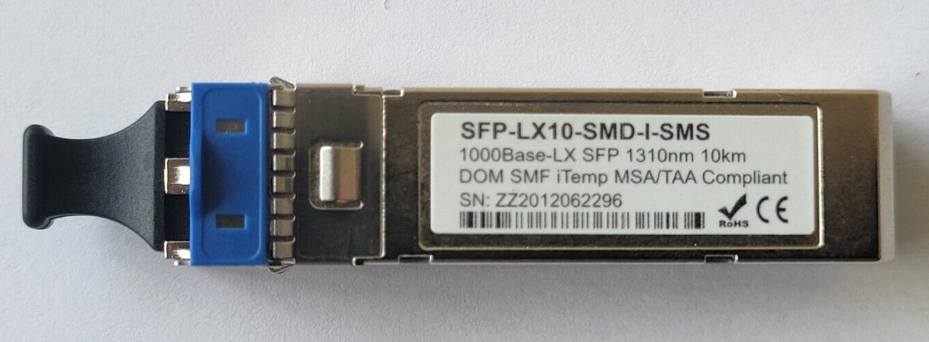 (10) Transceiver 1000BASE-LX SFP 1310nm 10km DOM SMF