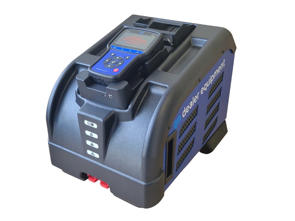 E-XTEQ DCBS Mobile Diagnostic & Charge Battery Station Analyzer Maintainer GM