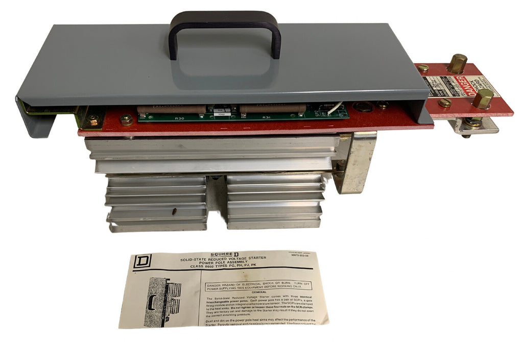 Square D Power Pole Assembly For Solid State Starter 8660 PH22 Ser. A