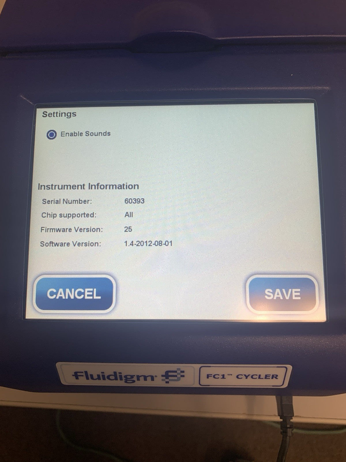 Fluidigm FC1 Cycler Thermal Cycling System