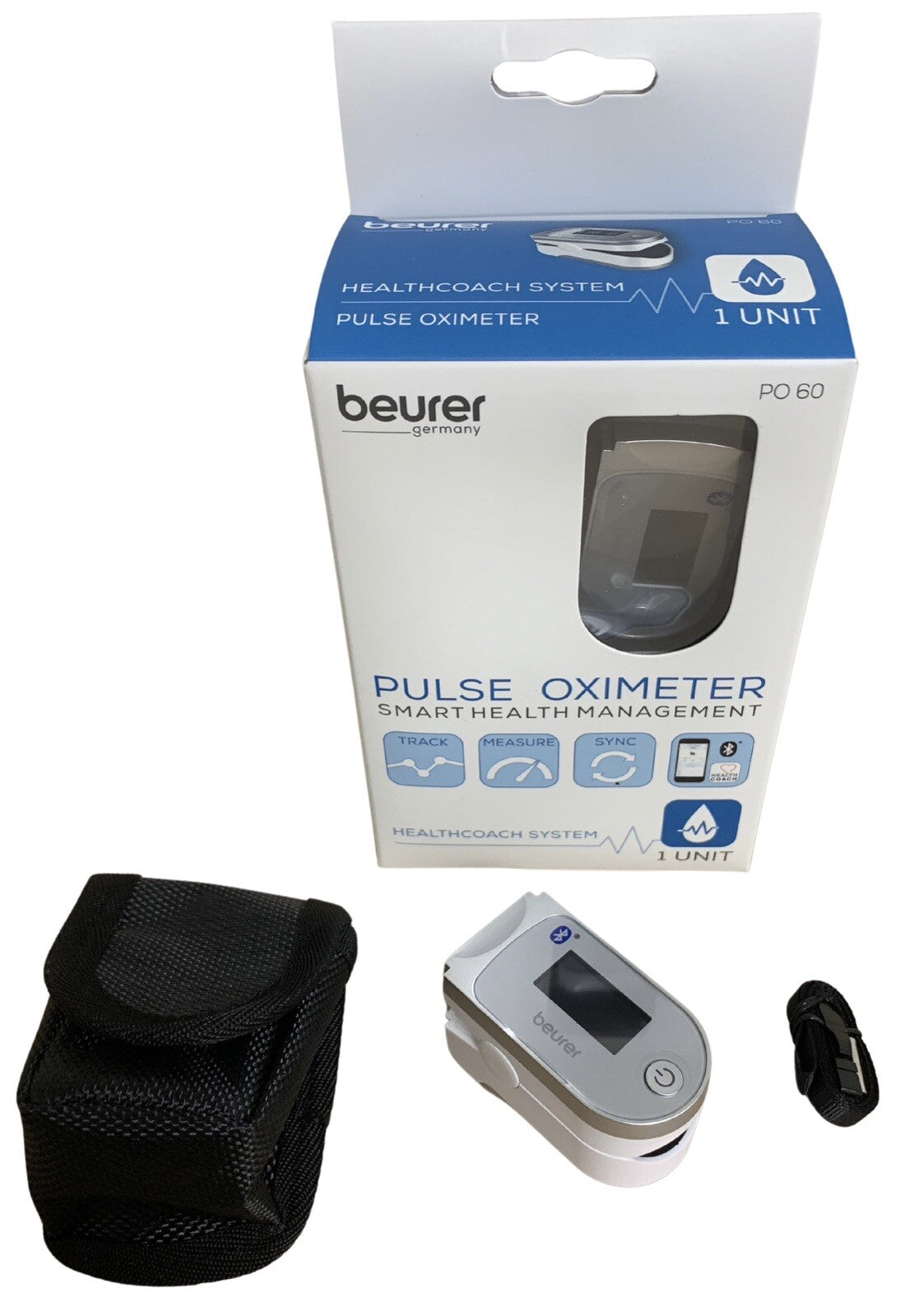 Beurer PO60 Pulse Oximeter with Bluetooth