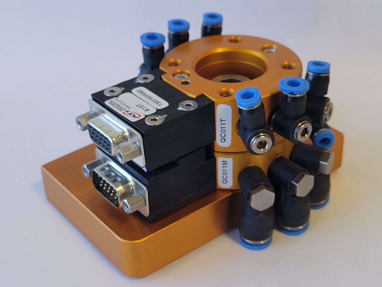 ATI Industrial Automation Automatic Robotic Tool Changer QC011M & QC011T