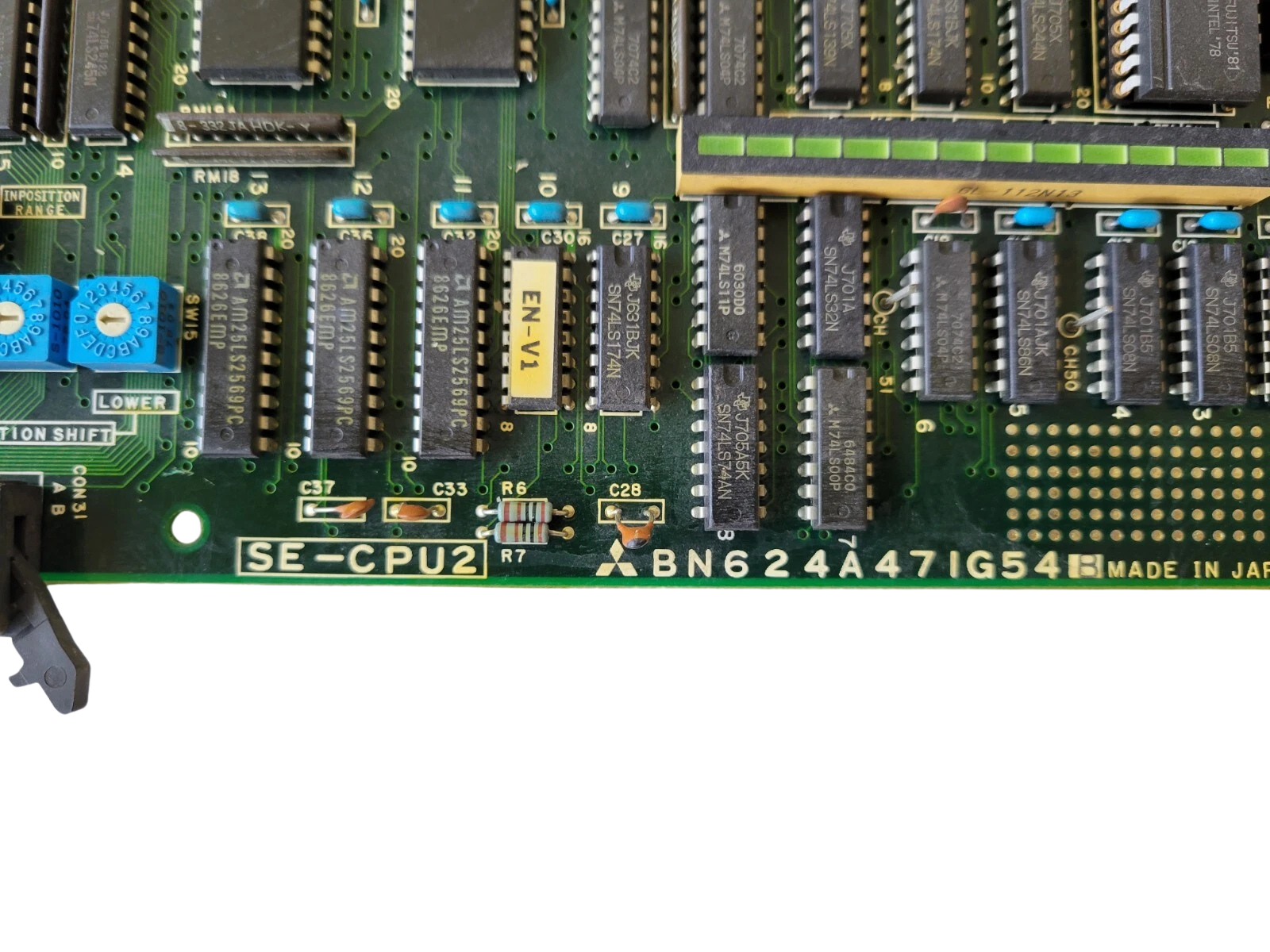 Mitsubishi SE-CPU2 Spindle Drive Control Board BN624A471G54