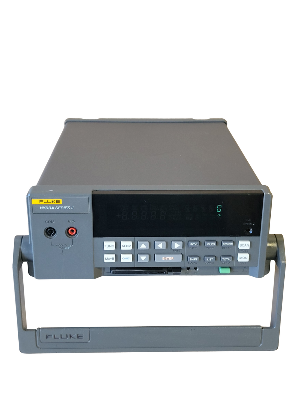 Fluke digital device on a white background