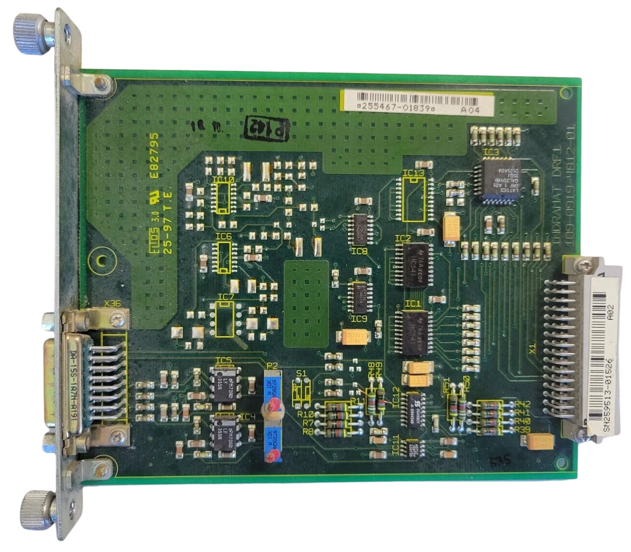 Indramat 109-0919-4B12-01 DRF1.1 Controller Card Control Module
