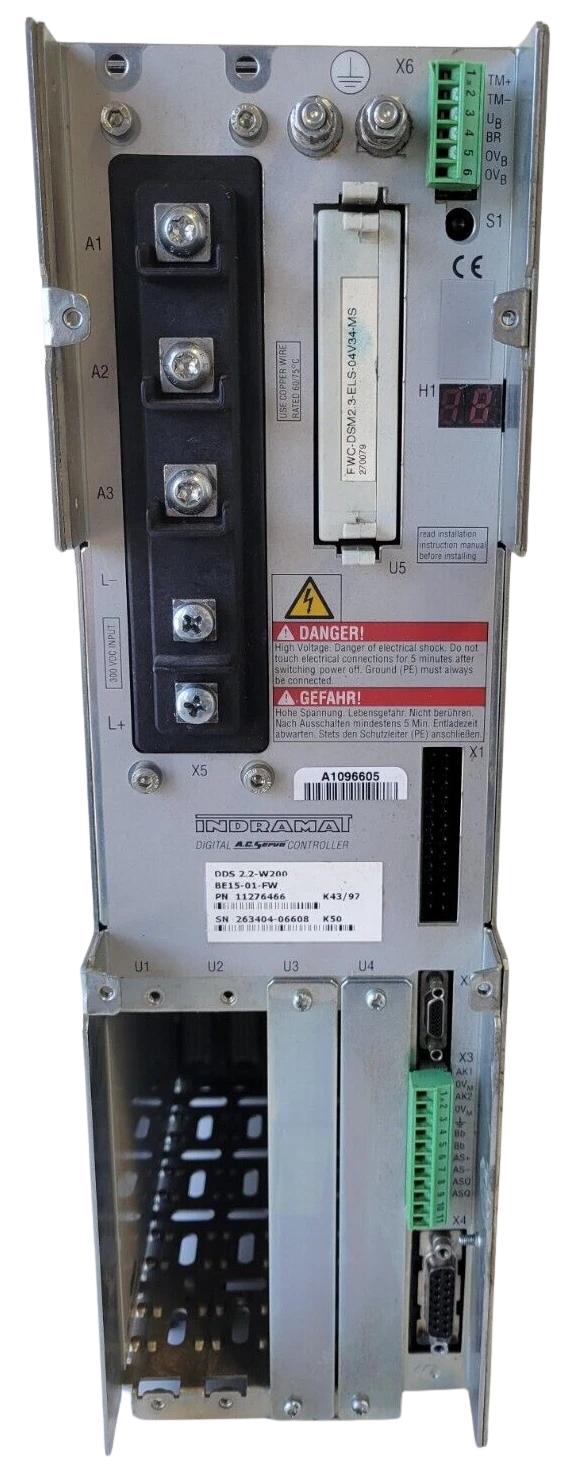 Electrical switchgear with various components and labels on a white background