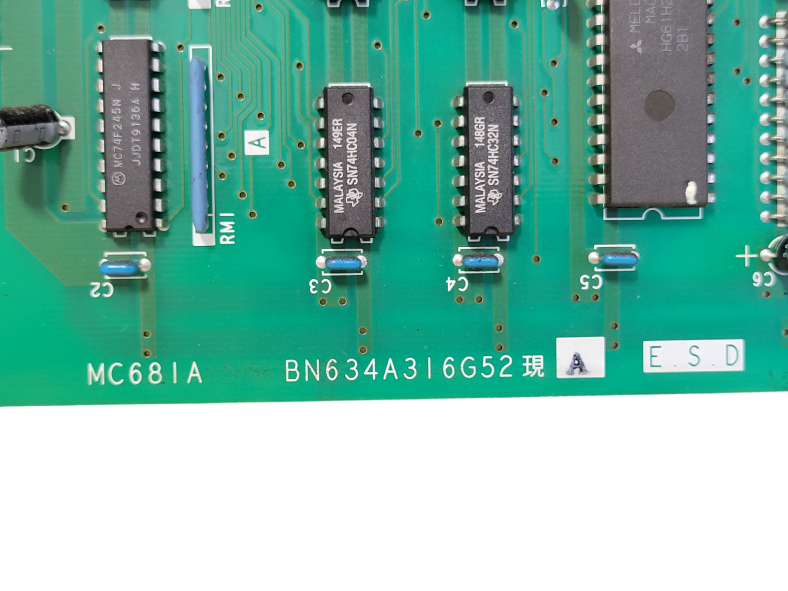 Mitsubishi MC681 MC681A CNC Module Board - BN634A316G52