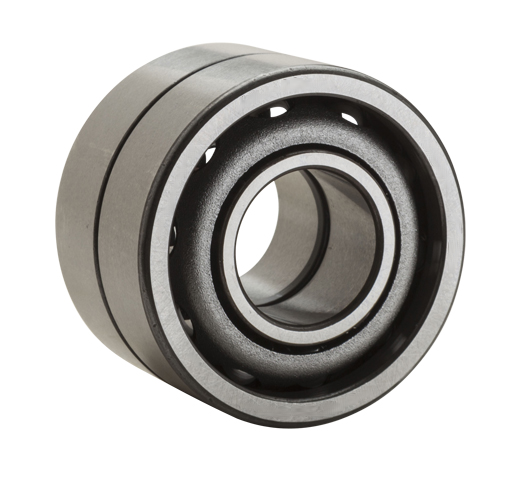 Metallic bearing on a white background