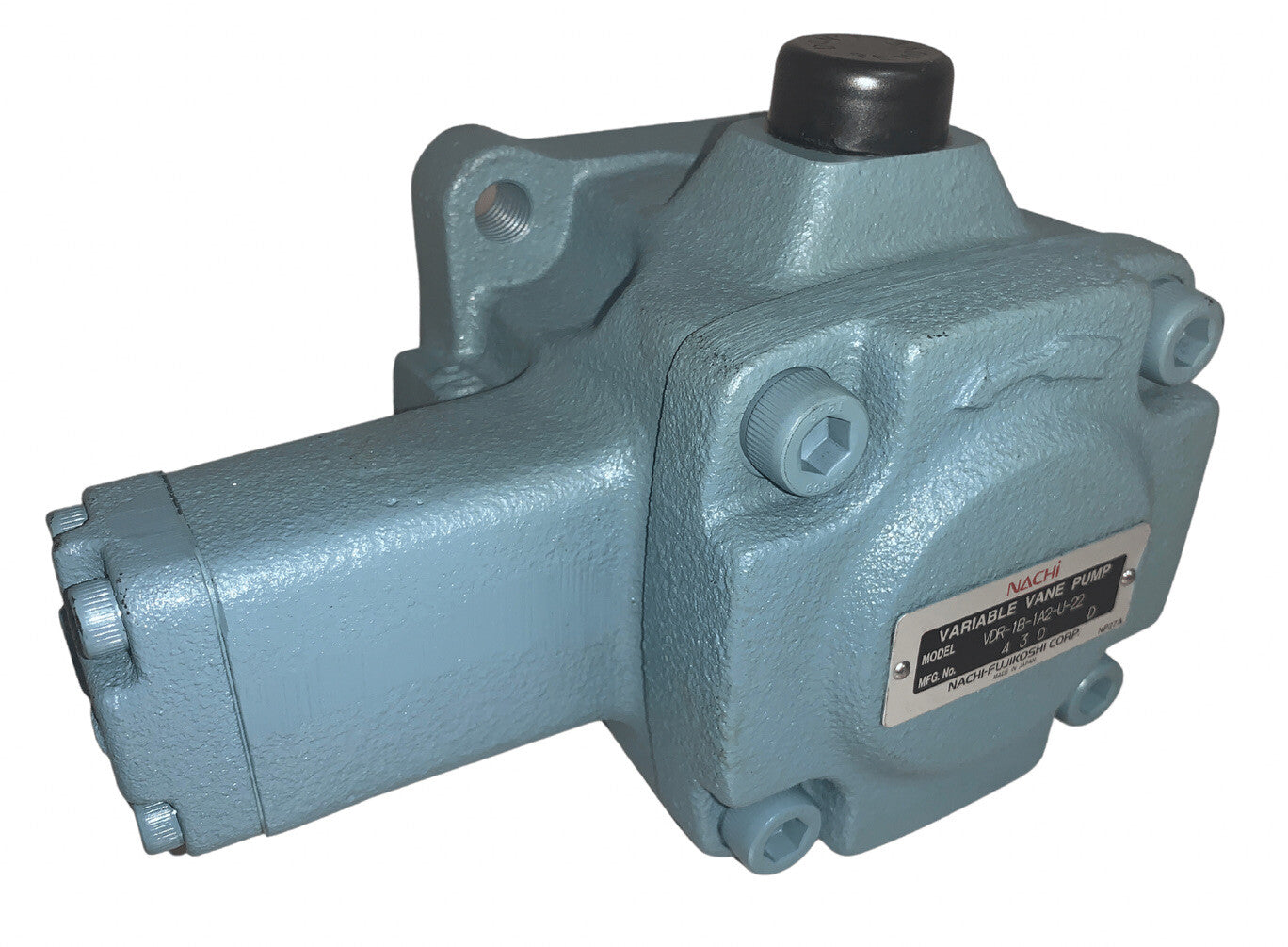 Mechanical pump on a white background