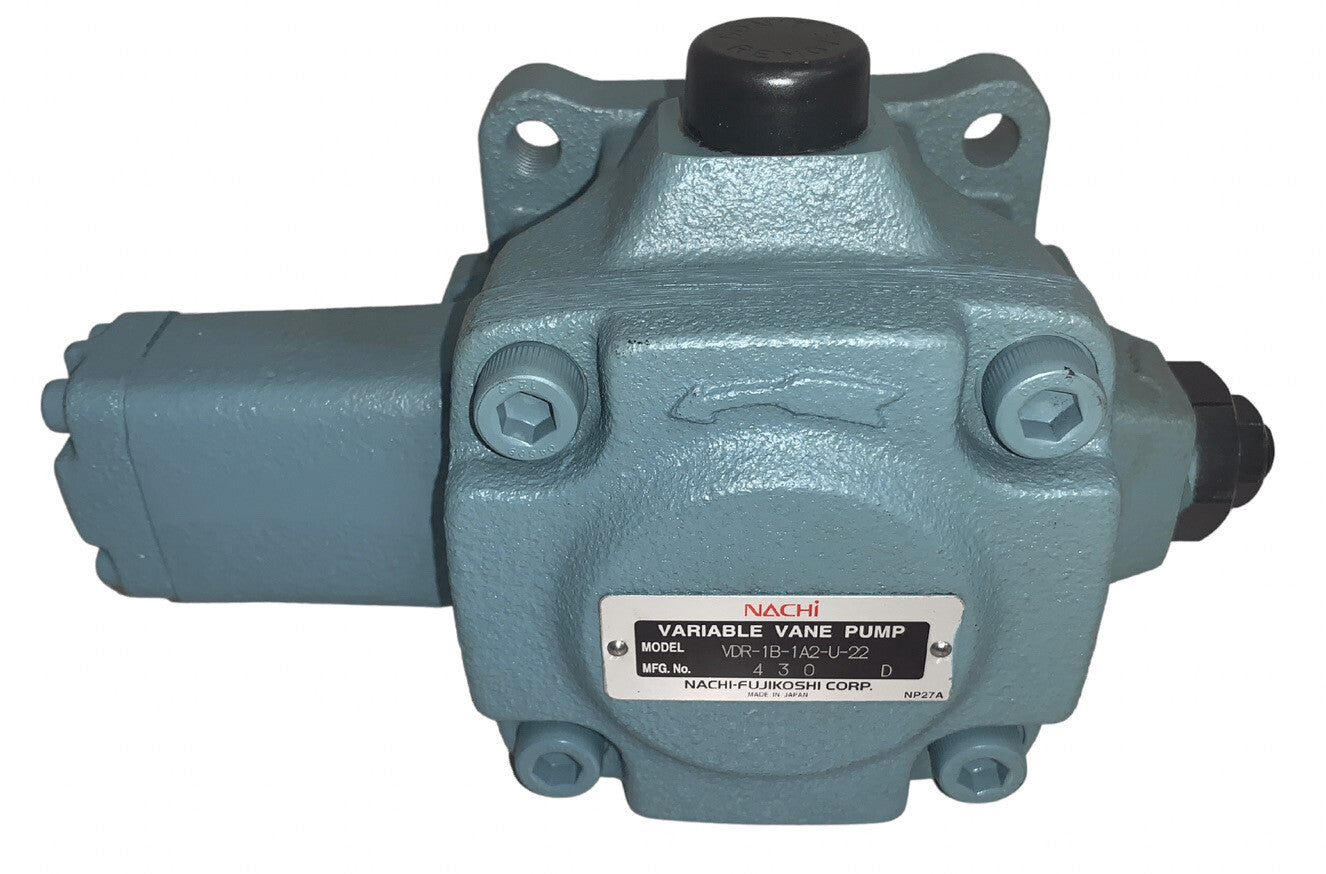 NACHI variable vane pump on a white background