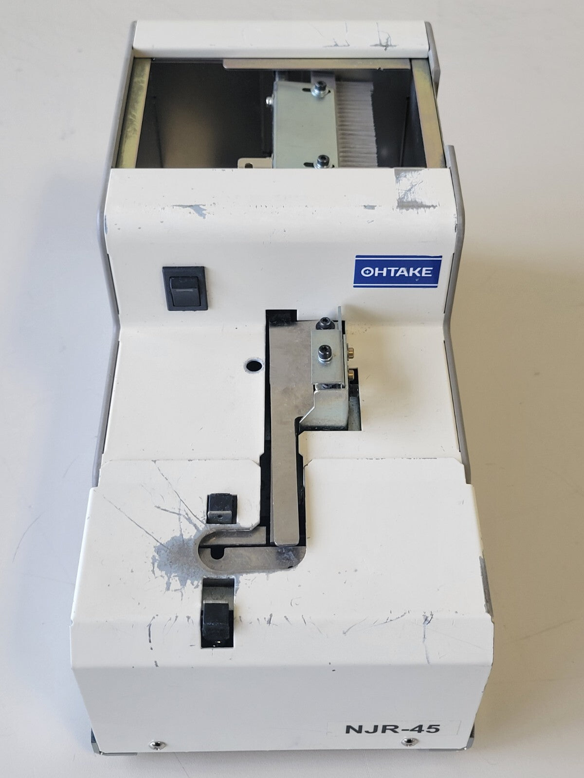 Ohtake sewing machine on a white background