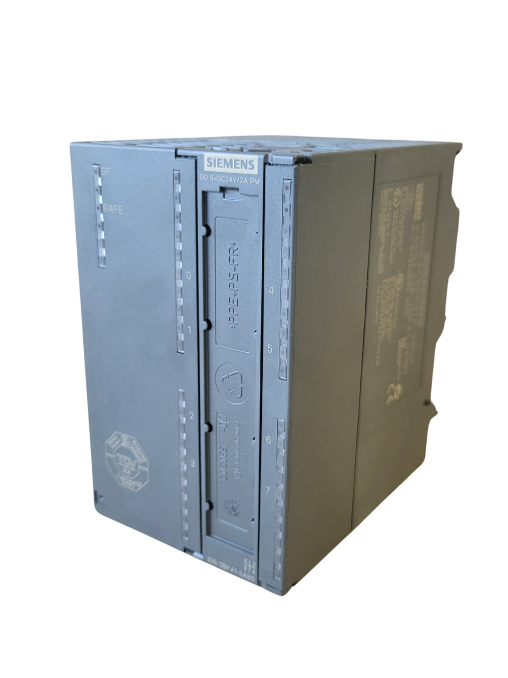 Siemens industrial control panel on a white background