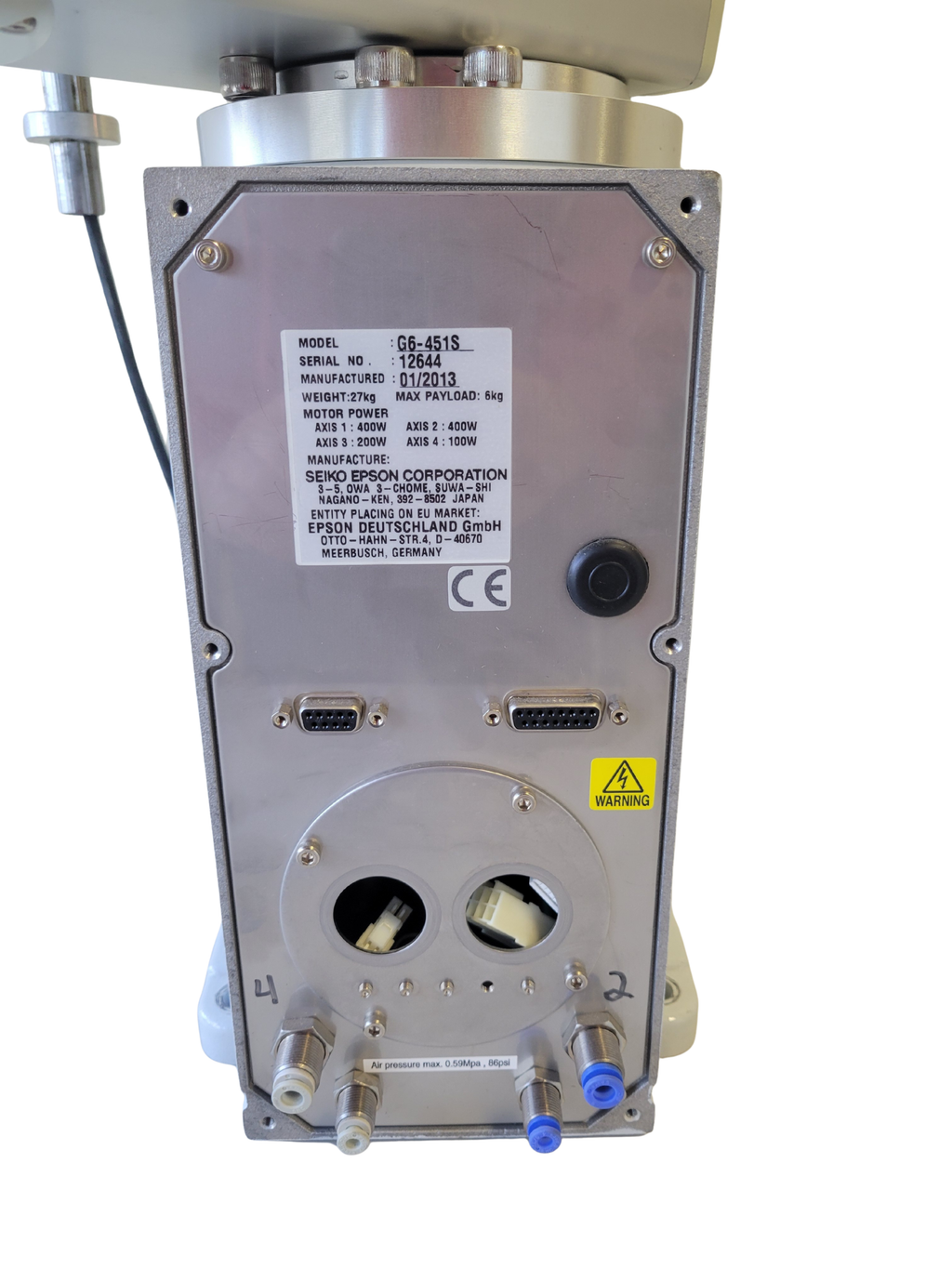 Seiko Epson G6-451S Robot Arm