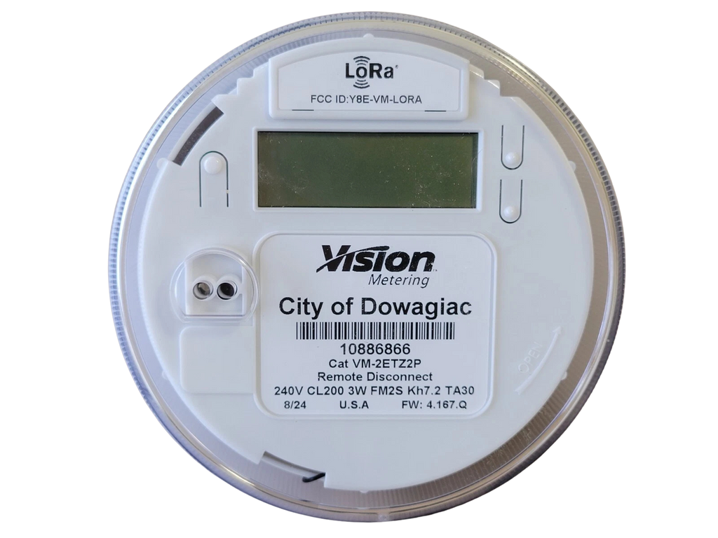 Vision Metering Watthour Meter - VM-2ETZ2P