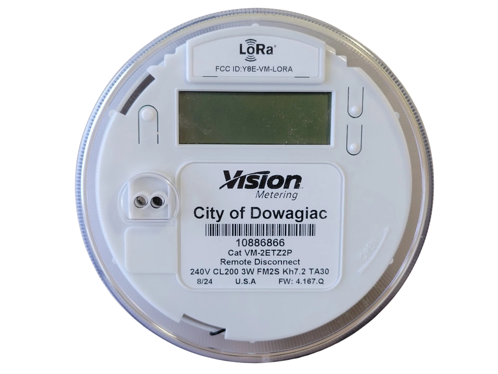 Vision Metering Watthour Meter - VM-2ETZ2P